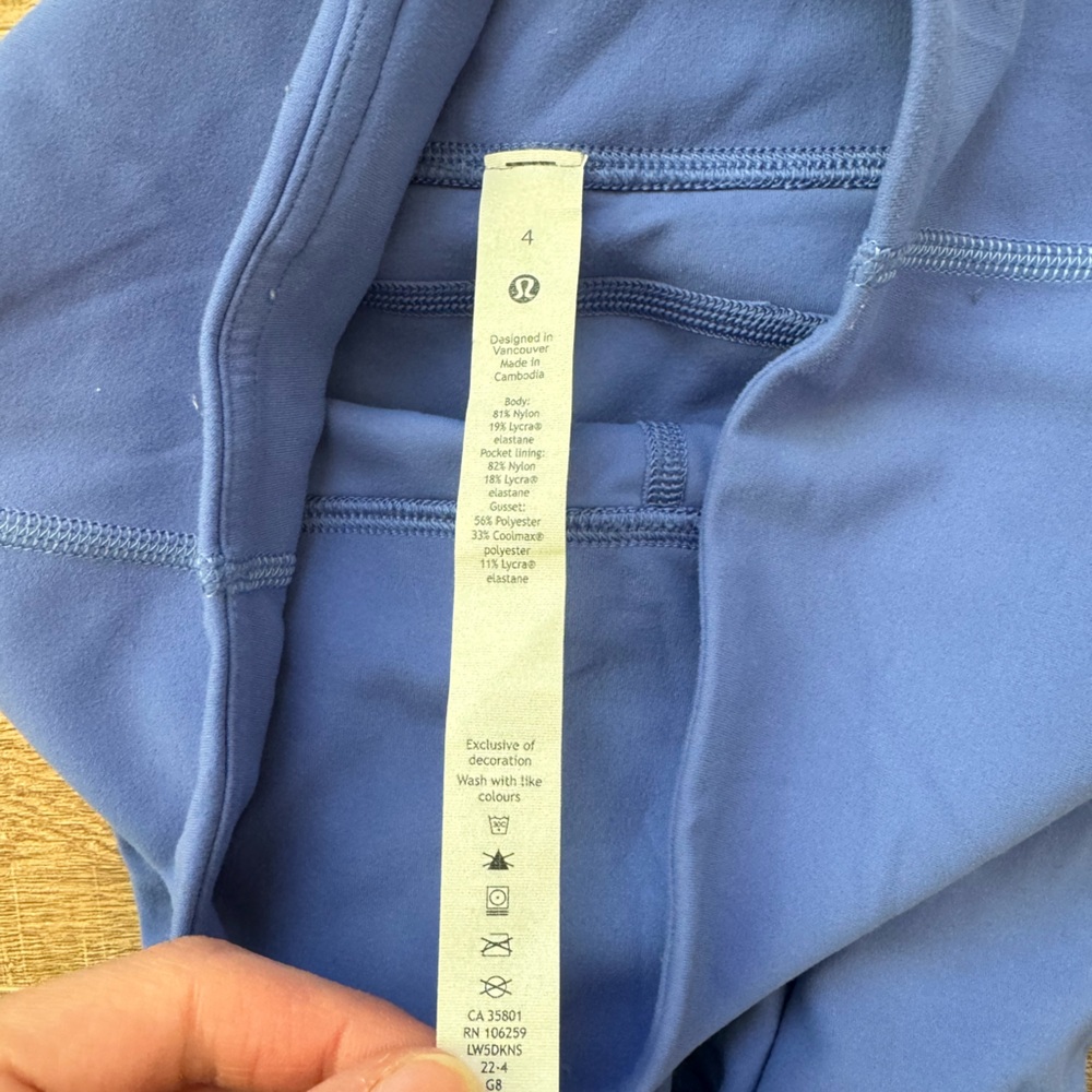 NWOT Lululemon Groove Super-High-Rise Flared Pant *Nulu in Waterdrop wide leg - Picture 5 of 6